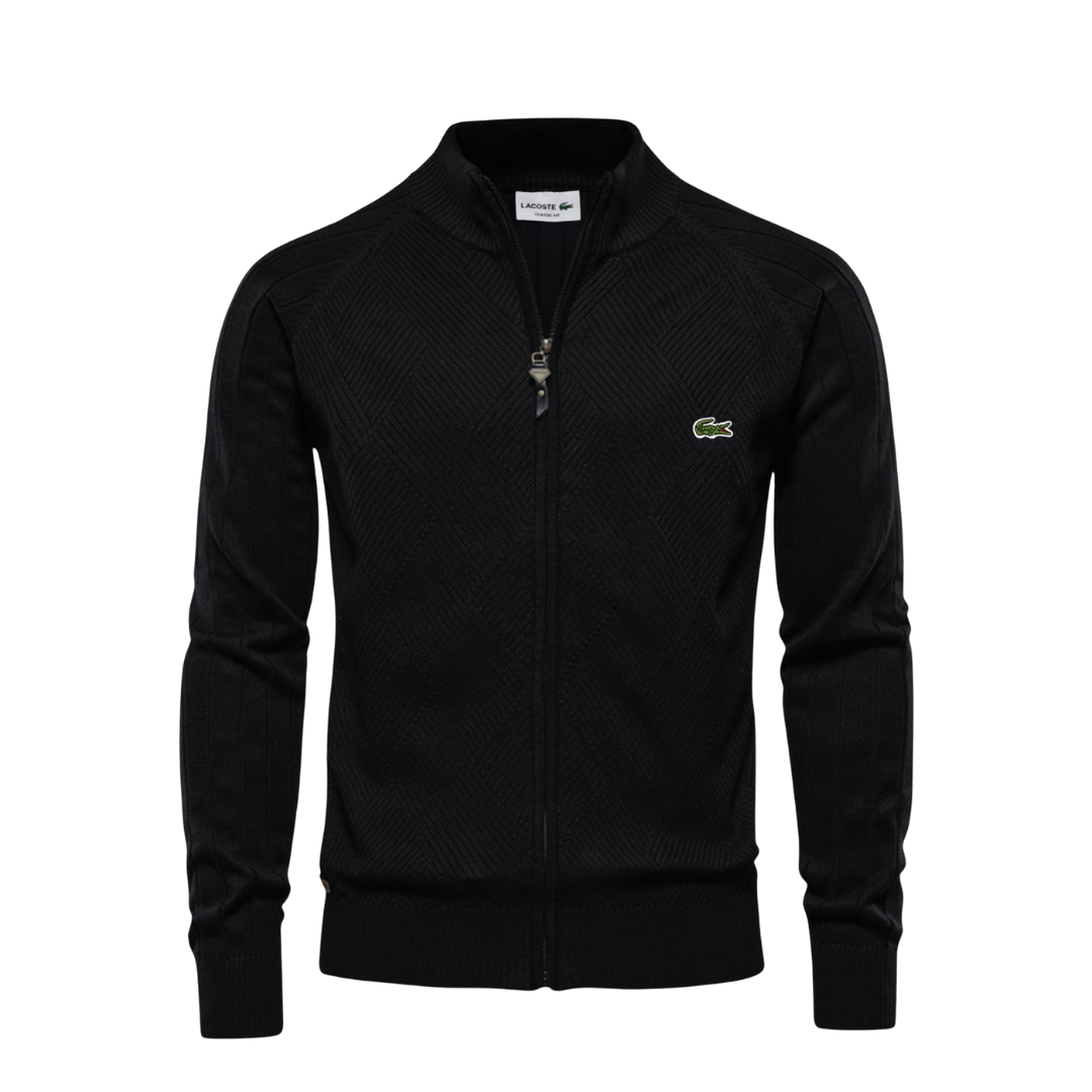 LC™ Felpa testurizzata con zip da uomo