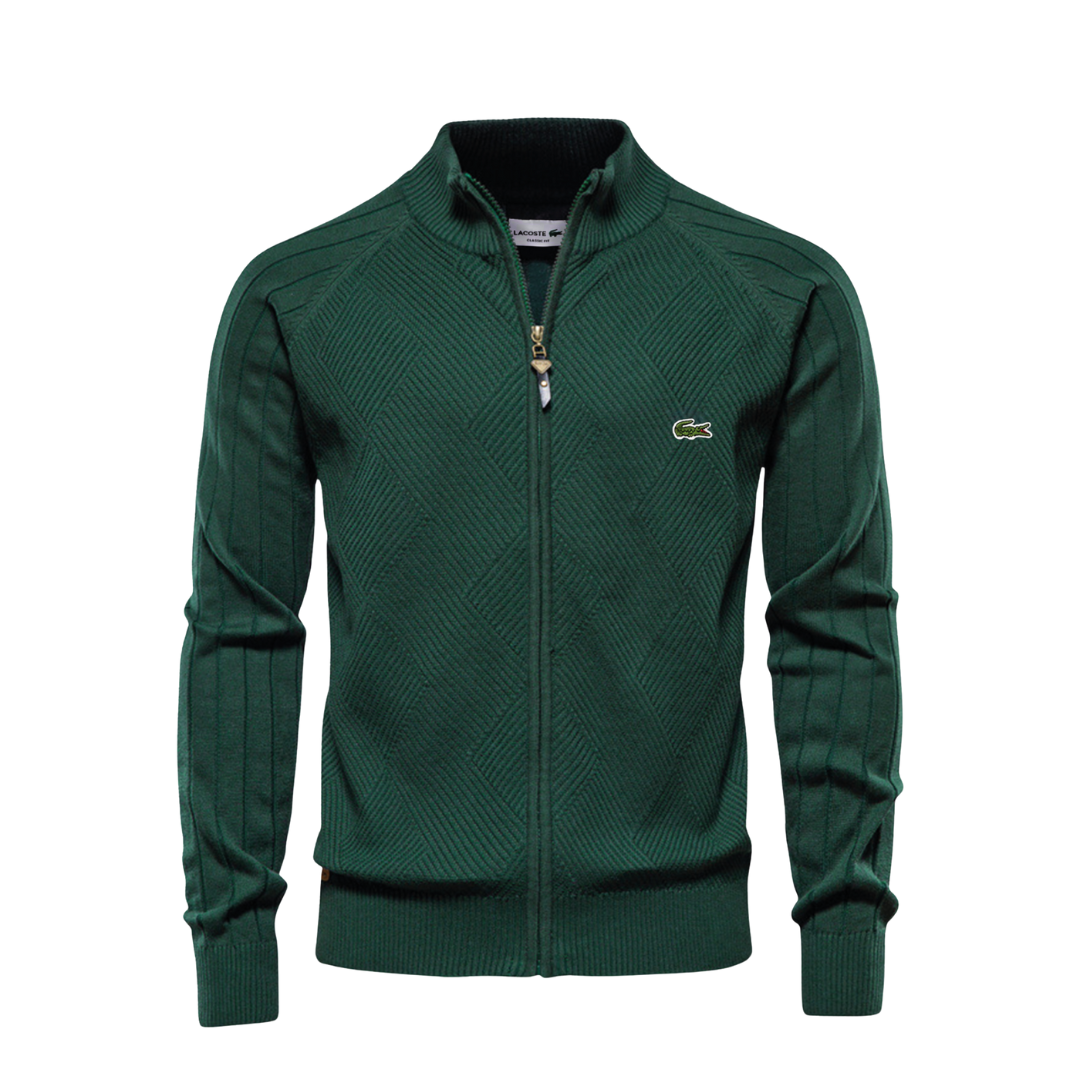 LC™ Felpa testurizzata con zip da uomo