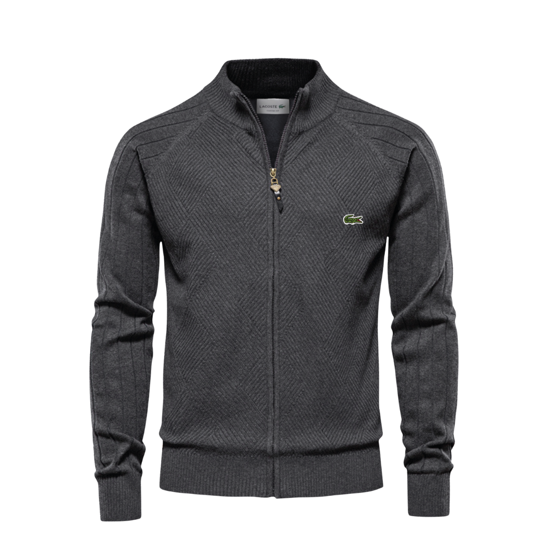 LC™ Felpa testurizzata con zip da uomo