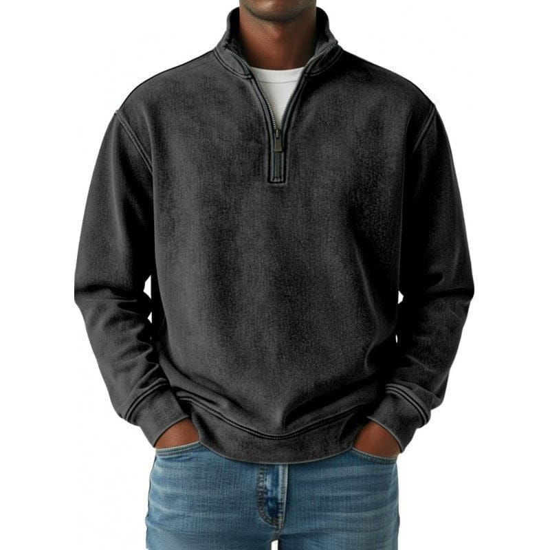 Vintage Quarter-Zip Pullover