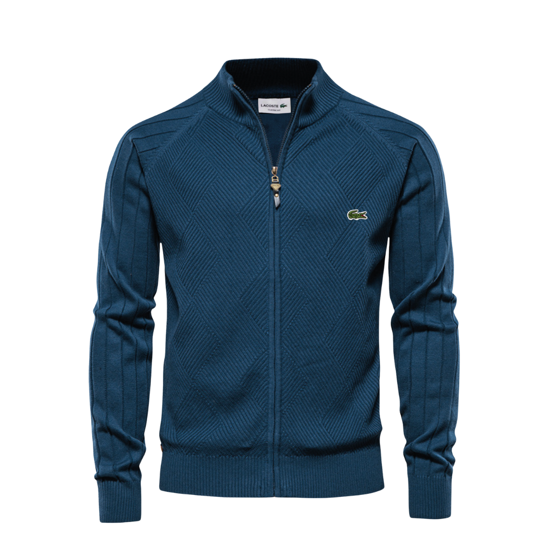 LC™ Felpa testurizzata con zip da uomo