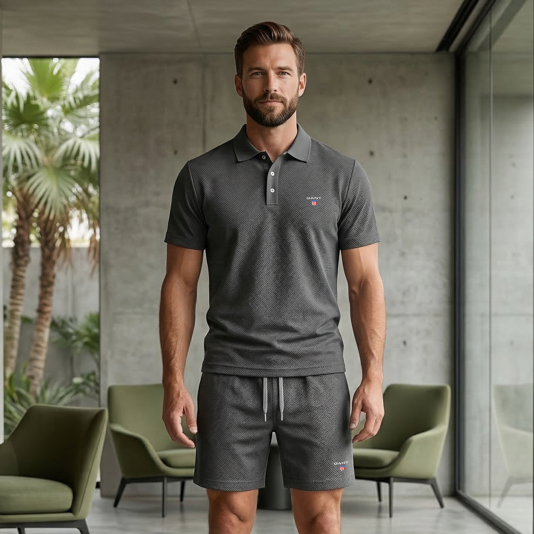 Elliot Short Two-Piece Set